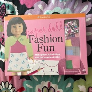 NWT American Girl Paper Doll Fashion Fun